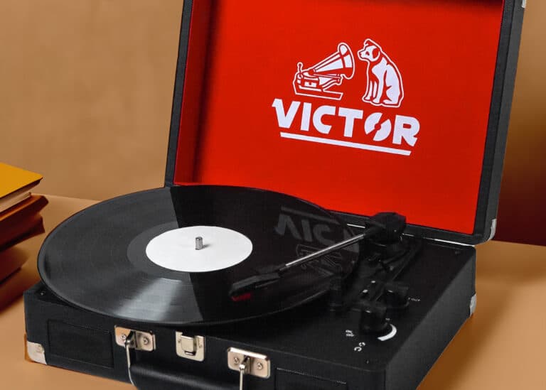 Pop culture record player.